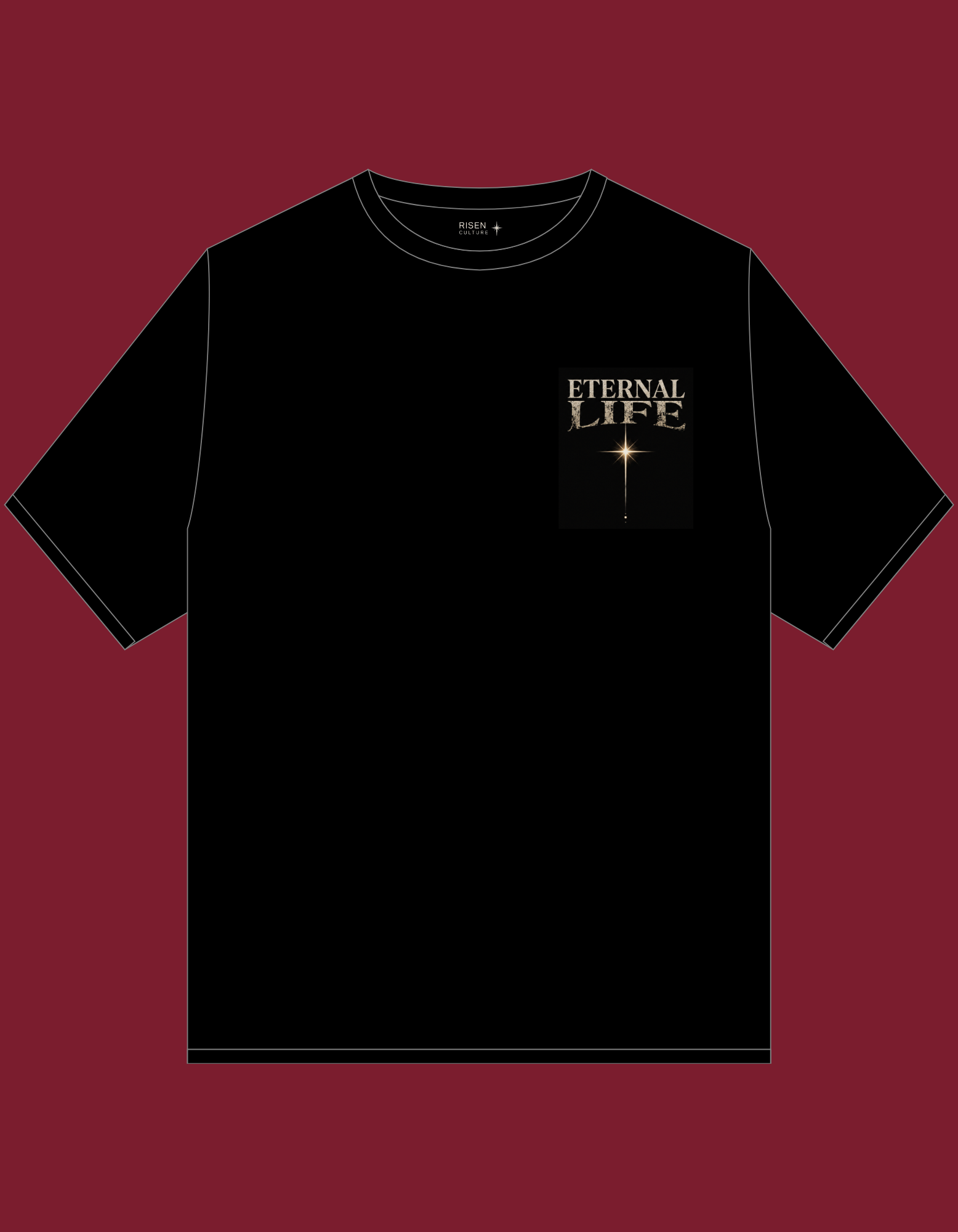 Eternal Life Drop Tee